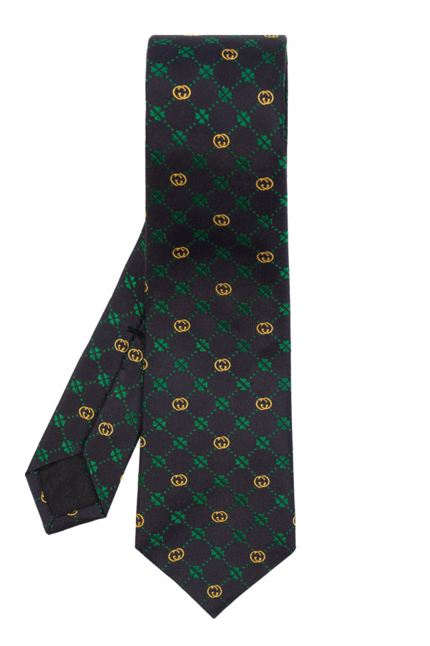 小物 GUCCI Lustrous Vivid Velvetish Tie 815964-4E009-6275-Gucci-tie-